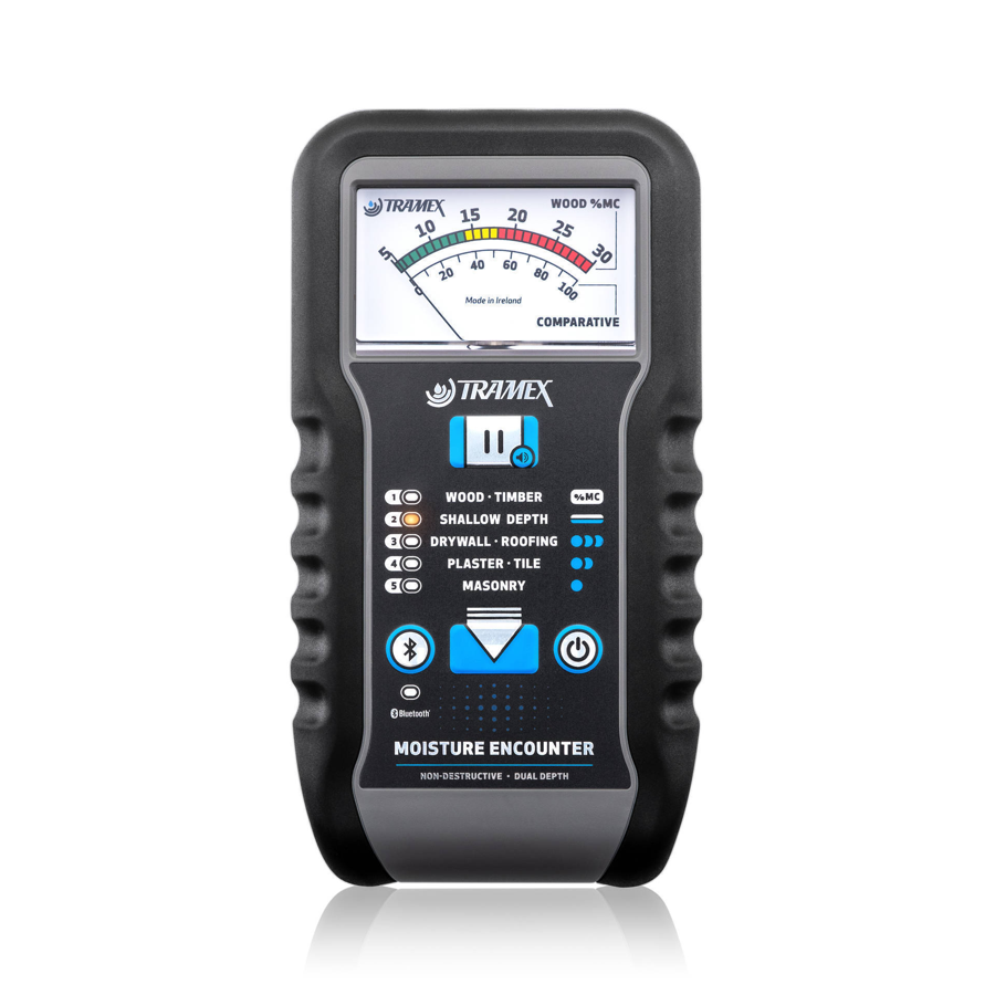 Tramex moisture meter for termite inspection moisture checks